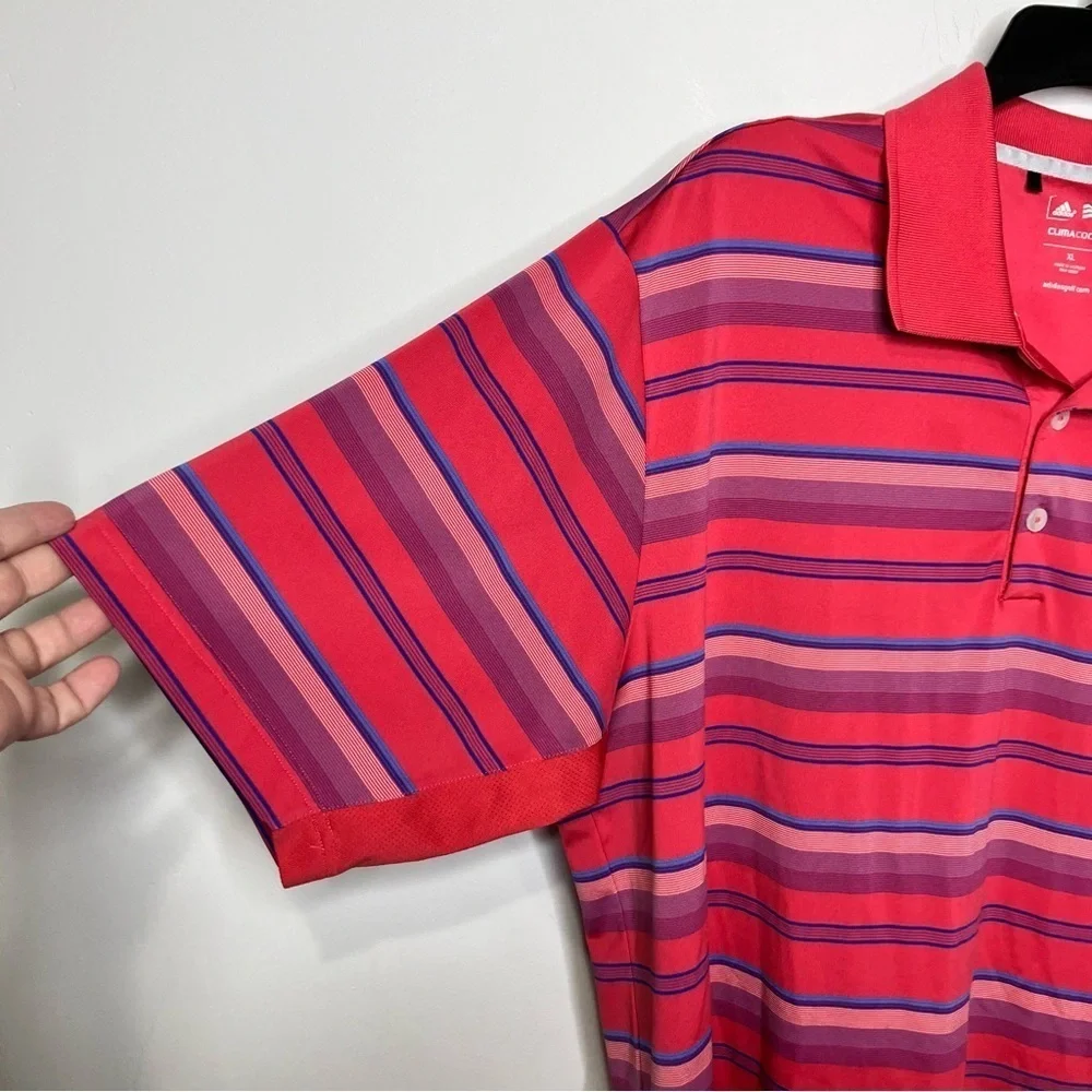 Adidas Clima Cool golf‎ polo shirt athletic size XL